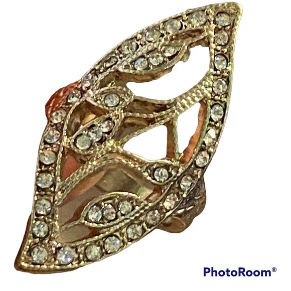 Tree of Life Ring 6 Unique Cocktail Dramatic Edgy Fancy Curvy Versatile Dinner - Picture 12 of 14